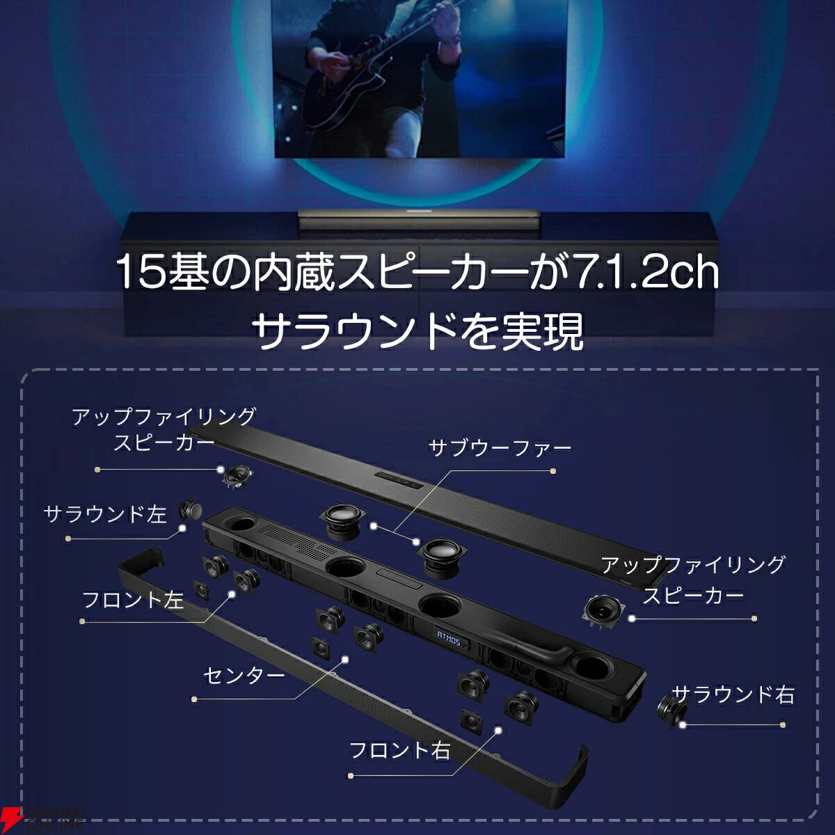 自宅でIMAXサウンドを。フィリップスの7.1.2chサウンドバーが半額以下【楽天スーパーセール】