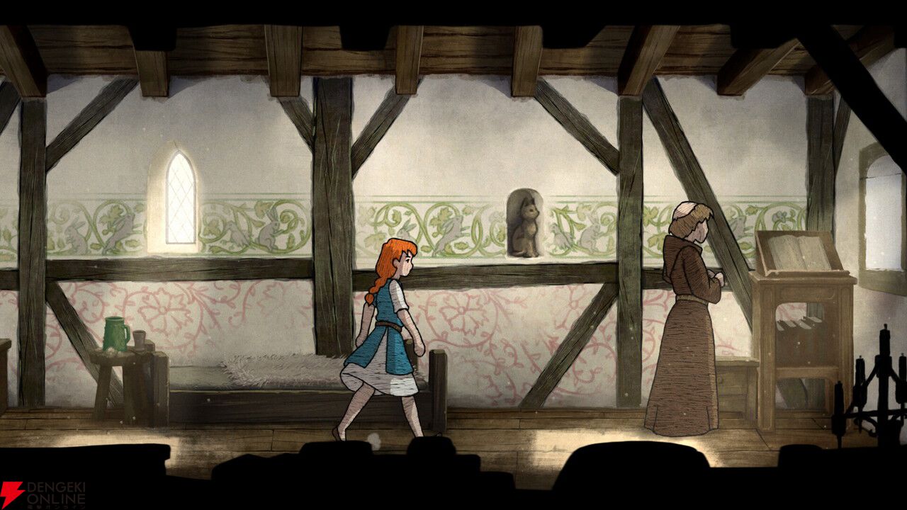 キャラが実際の刺繍で表現される2Dアクション『Scarlet Deer Inn』7/22配信。ごく普通の母親による冒険譚