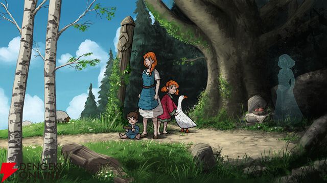 キャラが実際の刺繍で表現される2Dアクション『Scarlet Deer Inn』7/22配信。ごく普通の母親による冒険譚