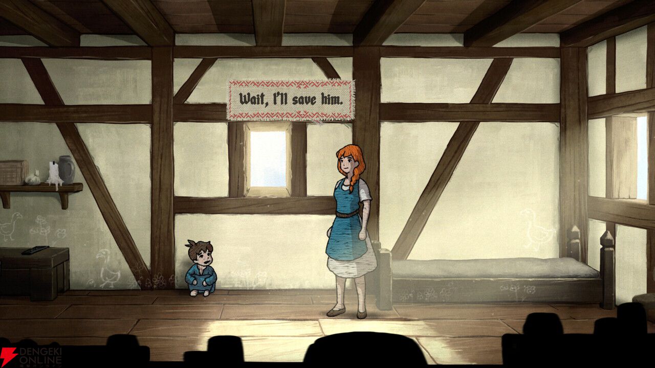 キャラが実際の刺繍で表現される2Dアクション『Scarlet Deer Inn』7/22配信。ごく普通の母親による冒険譚