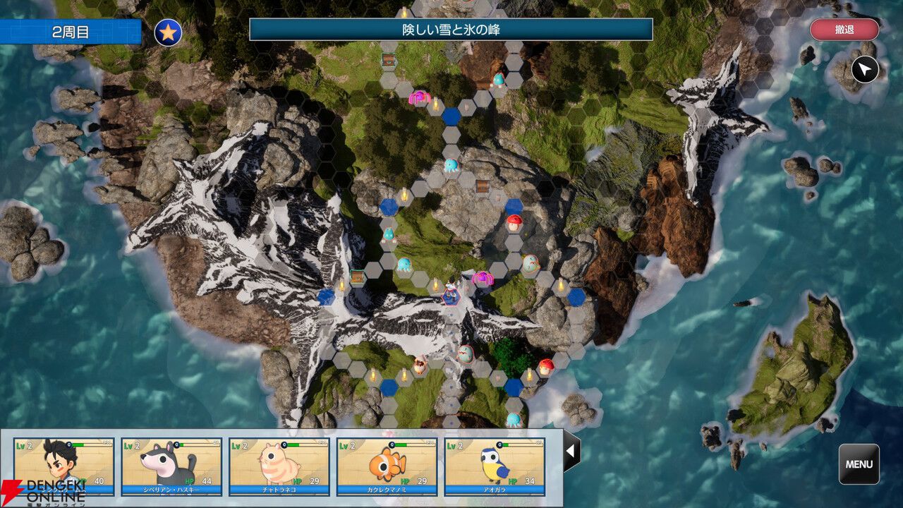 先読み型デッキ構築RPG『覚醒：鬼ヶ島』体験版が配信。相手の行動を見て仲間の編成や行動を決めよう