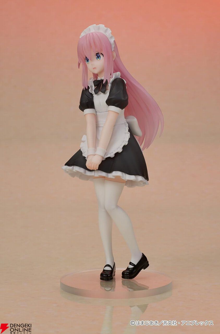 『ぼっち・ざ・ろっく！』 メイド服ぼっちちゃんがお手頃価格でフィギュア化。らしさあふれる陰キャな表情を完全再現