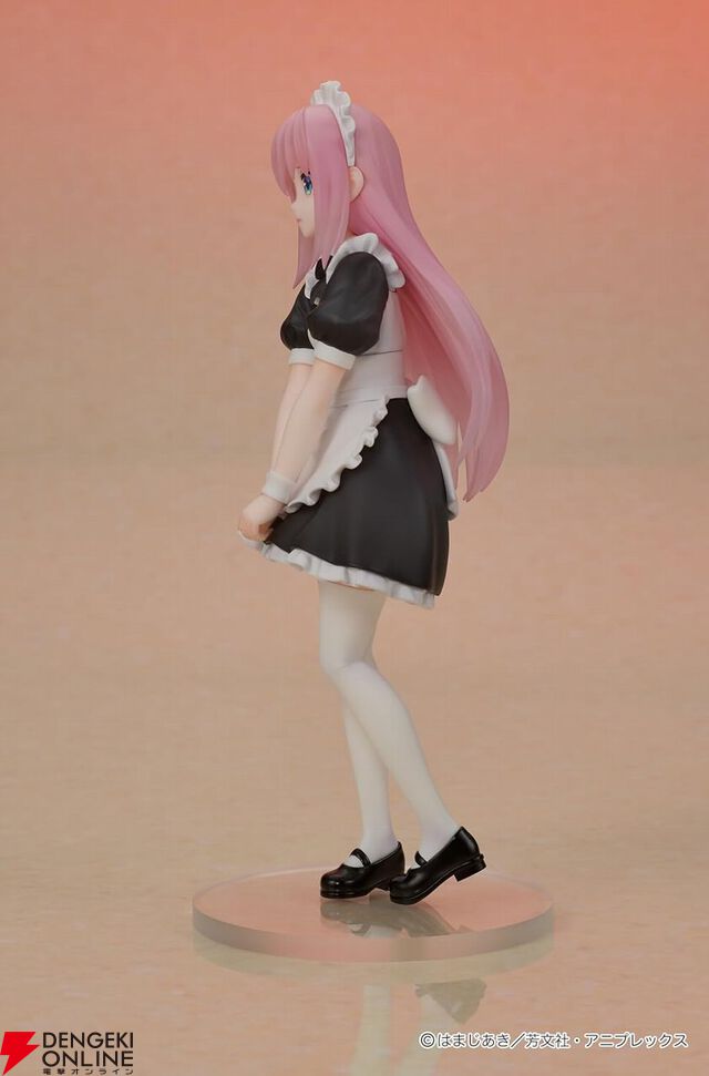 『ぼっち・ざ・ろっく！』 メイド服ぼっちちゃんがお手頃価格でフィギュア化。らしさあふれる陰キャな表情を完全再現