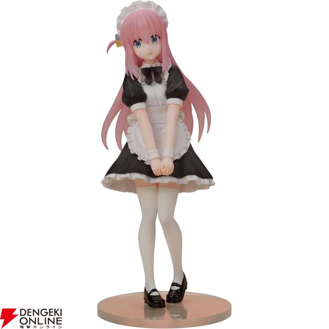 『ぼっち・ざ・ろっく！』 メイド服ぼっちちゃんがお手頃価格でフィギュア化。らしさあふれる陰キャな表情を完全再現