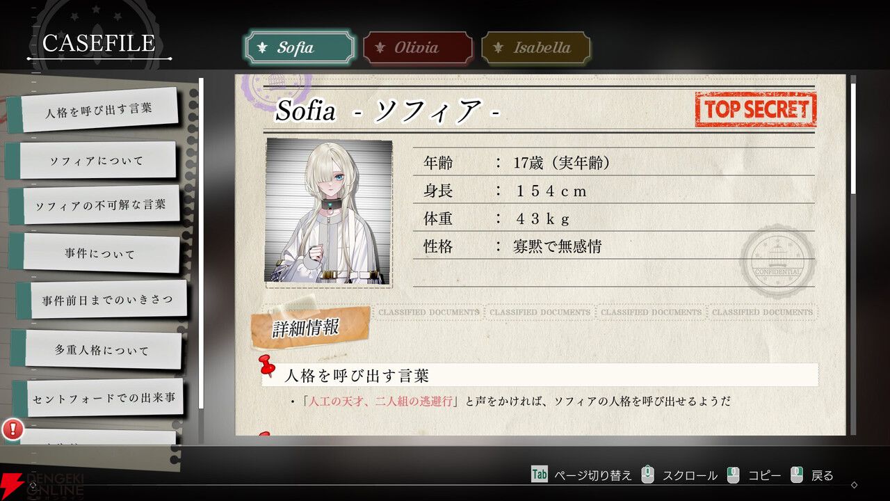 『ソフィアは嘘と引き換えに』読者レビュースコア9.5点:多重人格のヒロインや新感覚のシステムが好評