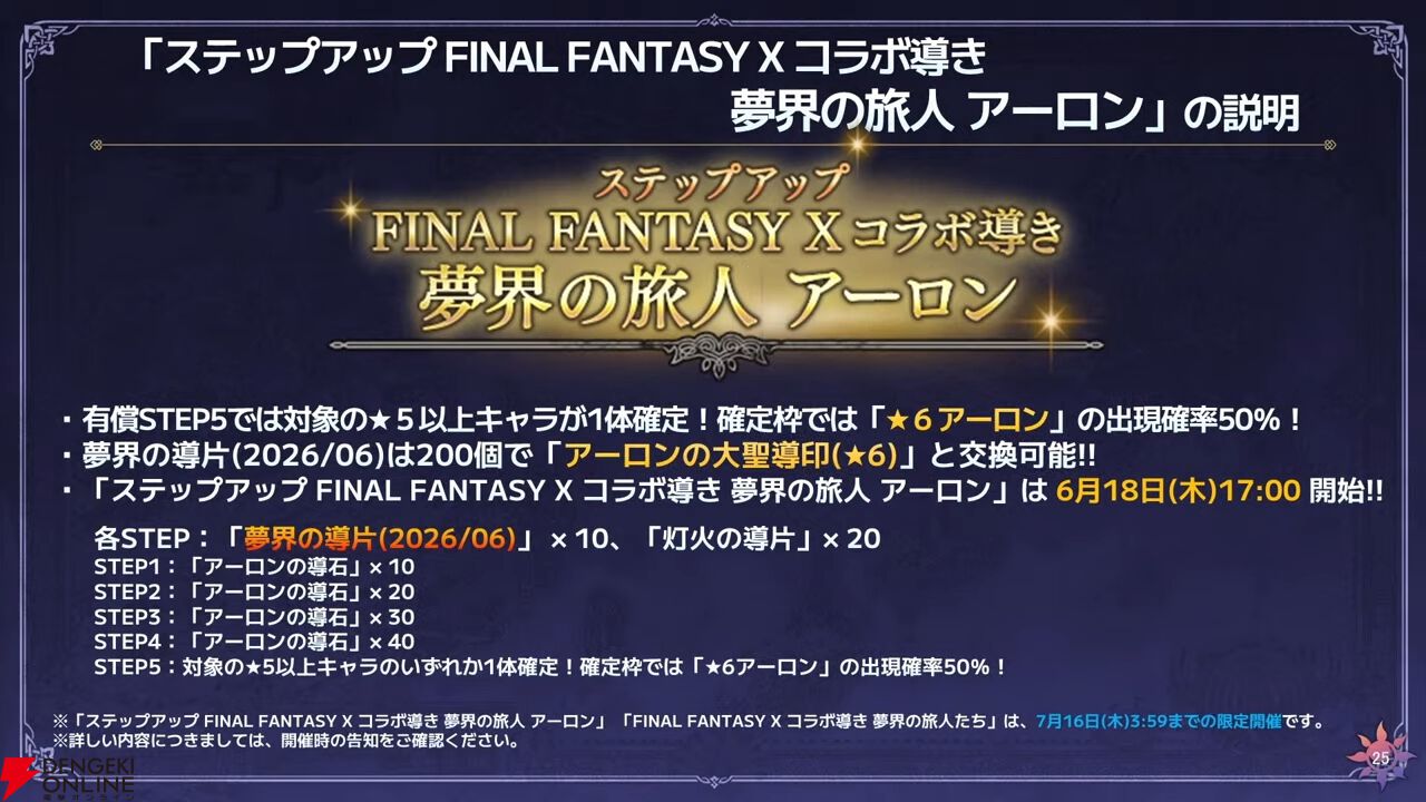 『FF10』×『オクトラ大陸の覇者』コラボが6/18から開催。ティーダ、ユウナ、アーロンが参戦、いずれか1体は無料で入手可能。オリジナルストーリーも必見