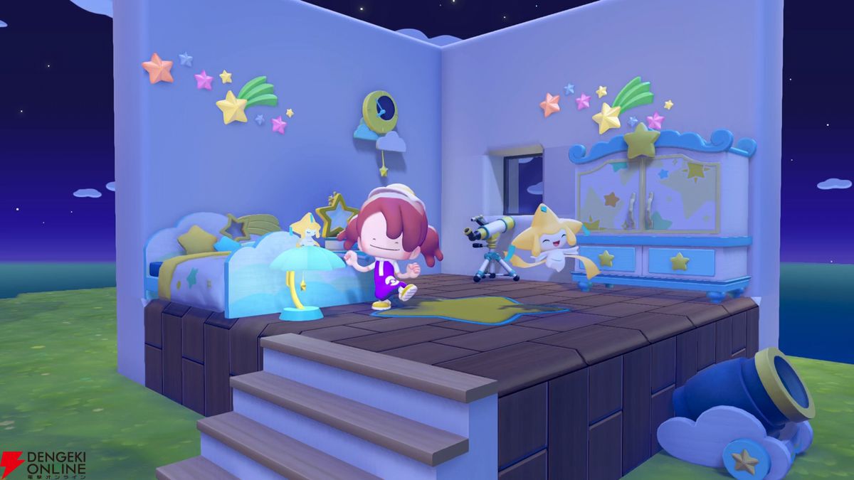画像2/5＞『ぽこポケ』ジラーチ登場。七夕イベントを遊んでともだちに
