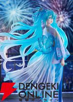【初音ミク】浴衣姿とツインテ＆帯のクリアパーツが幻想的。“キャラクター・ボーカル・シリーズ01”フィギュア新作予約開始