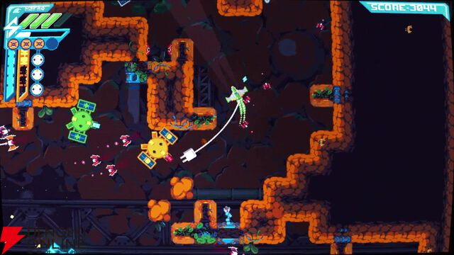 コンセントを挿せば超火力だが“ケーブルの長さ”しか動けない!? 斬新すぎる宇宙STG『HYPERWIRED』体験版が配信