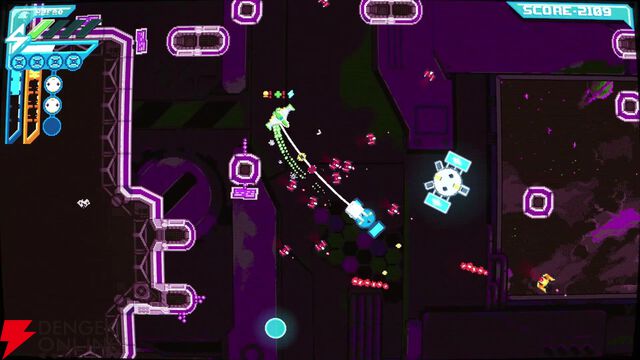 コンセントを挿せば超火力だが“ケーブルの長さ”しか動けない!? 斬新すぎる宇宙STG『HYPERWIRED』体験版が配信