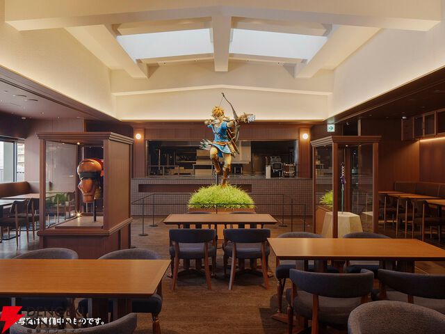 ニンテンドーミュージアム 飲食施設 スーパーファミリーレストラン