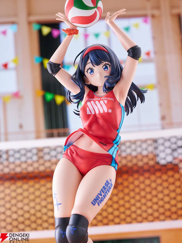 『グリッドマン ユニバース』健康的なボディラインに釘付け。六花とアカネのバレー＆陸上ウェア姿フィギュアが予約開始