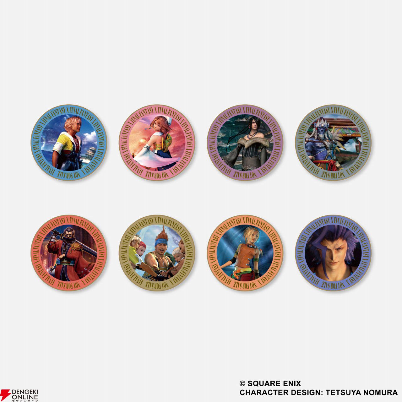 FF10』25周年記念の新作グッズも多数販売。SQUARE ENIX POP UP STOREが
