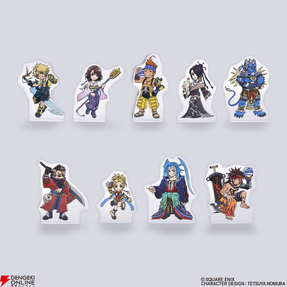 『FF10』25周年記念の新作グッズも多数販売。SQUARE ENIX POP UP STOREが大丸心斎橋店・東京店で7月開催