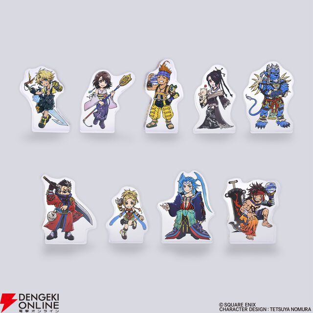 『FF10』25周年記念の新作グッズも多数販売。SQUARE ENIX POP UP STOREが大丸心斎橋店・東京店で7月開催