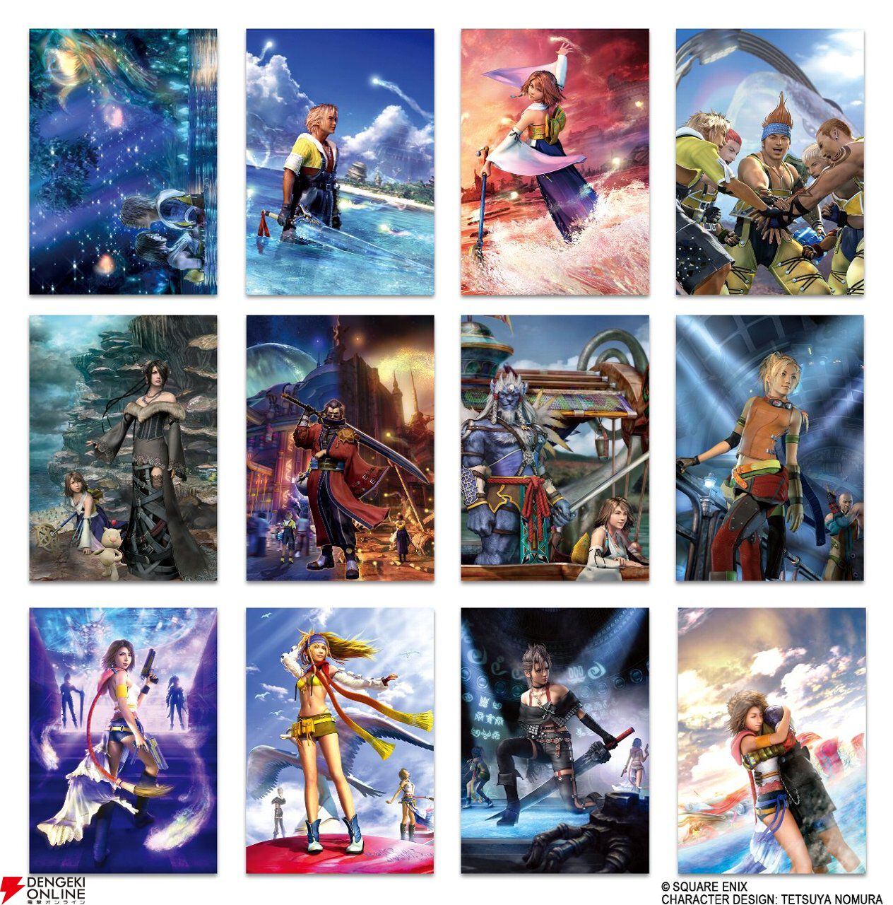 『FF10』25周年記念の新作グッズも多数販売。SQUARE ENIX POP UP STOREが大丸心斎橋店・東京店で7月開催