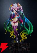 『ノーゲーム・ノーライフ』ブラックしろがフィギュア化。セーラー服（？）に身を包み蠱惑的な笑みを浮かべる姿にゾクゾク