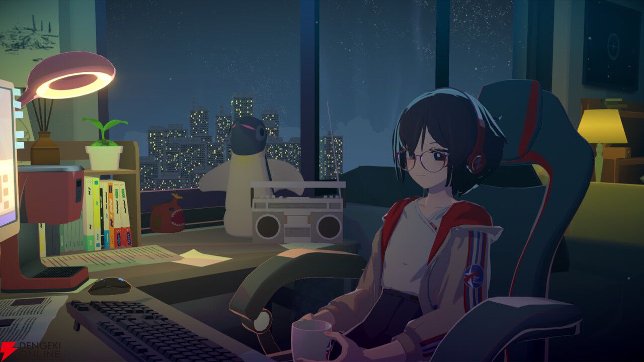 『Chill with You：Lo-Fi Story』読者レビュースコア9.9点：サトネちゃんと一緒ならどれだけ作業しても辛くない！