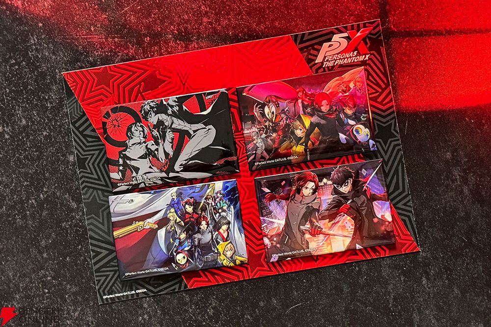 ペルソナ5: The Phantom X』主人公たちのぬいぐるみキーホルダーや