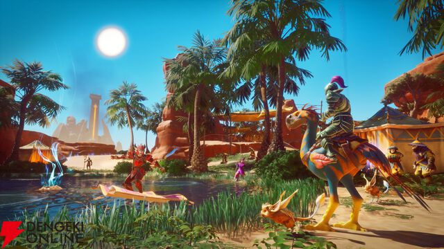 【日本語対応】サバイバルクラフト『ルーンスケープ：ドラゴンワイルズ』新エリア“アンブラル砂漠”が実装。9/15に正式リリース
