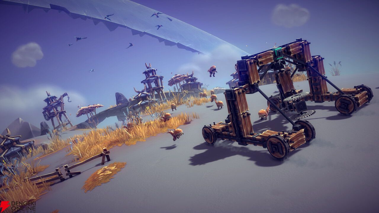 攻城兵器で宇宙へ飛び立て！“圧倒的に好評”の名作物理演算ゲーム『Besiege』史上最大のDLCが配信