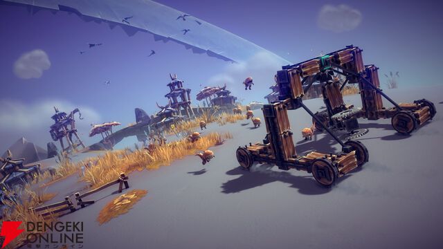 攻城兵器で宇宙へ飛び立て！“圧倒的に好評”の名作物理演算ゲーム『Besiege』史上最大のDLCが配信