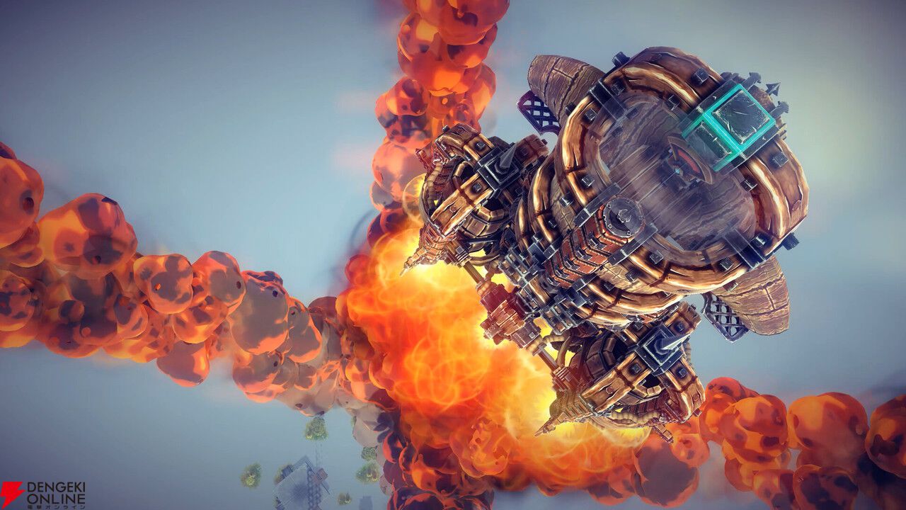 攻城兵器で宇宙へ飛び立て！“圧倒的に好評”の名作物理演算ゲーム『Besiege』史上最大のDLCが配信