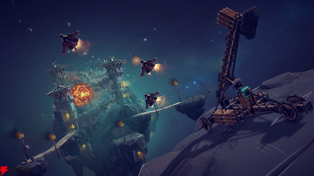 攻城兵器で宇宙へ飛び立て！“圧倒的に好評”の名作物理演算ゲーム『Besiege』史上最大のDLCが配信
