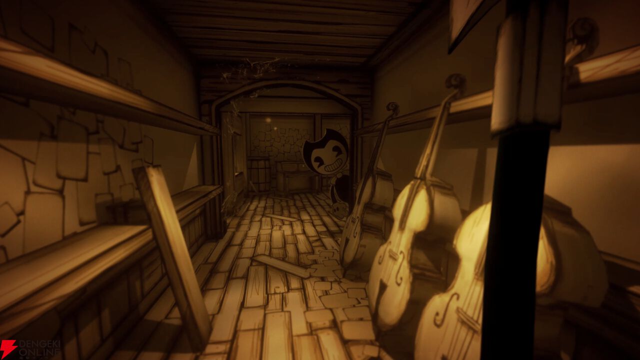 【10/22発売】あなたの子供時代の思い出が粉々に…。名作ダークホラー『BENDY and the INK MACHINE』待望のPS5/Switchパッケージ版が国内リリース決定
