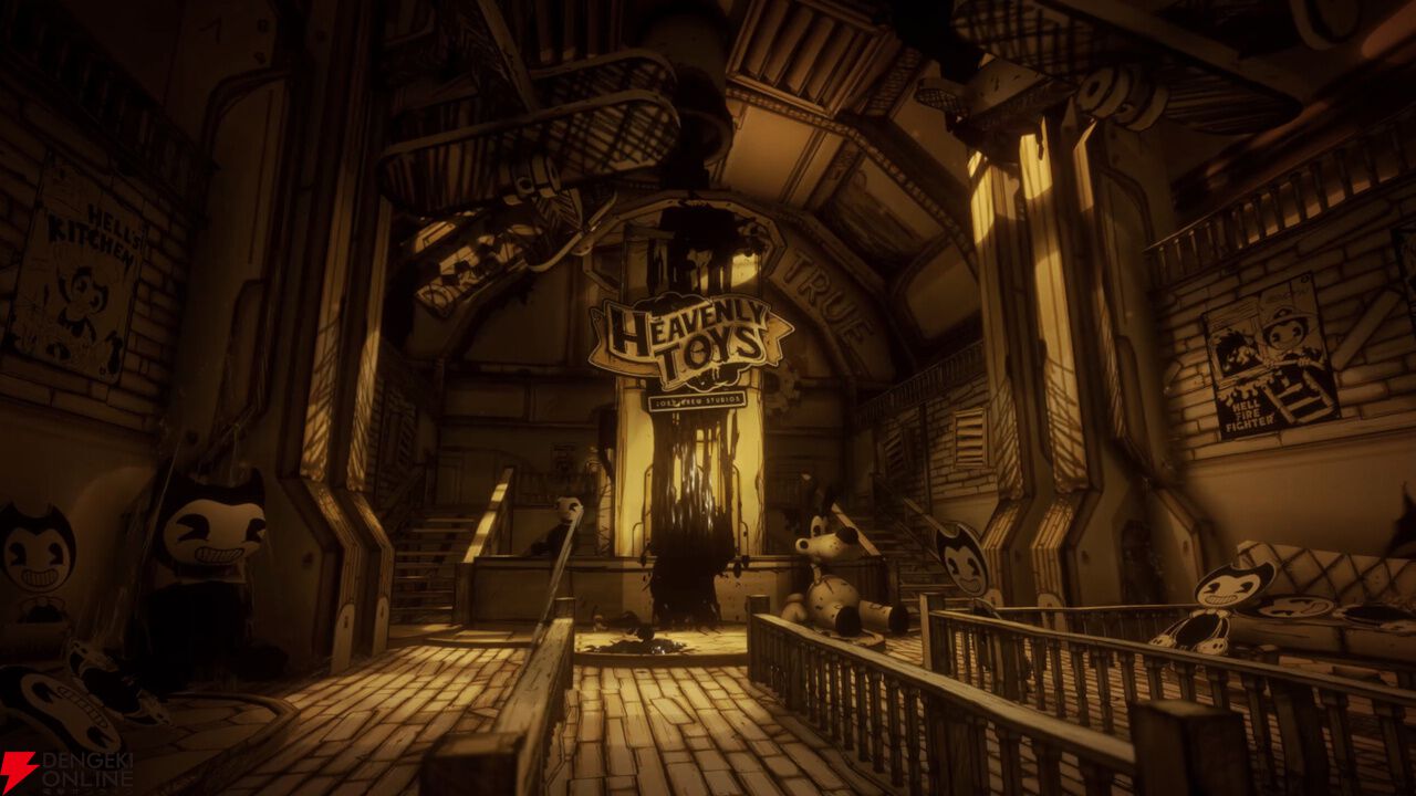 【10/22発売】あなたの子供時代の思い出が粉々に…。名作ダークホラー『BENDY and the INK MACHINE』待望のPS5/Switchパッケージ版が国内リリース決定