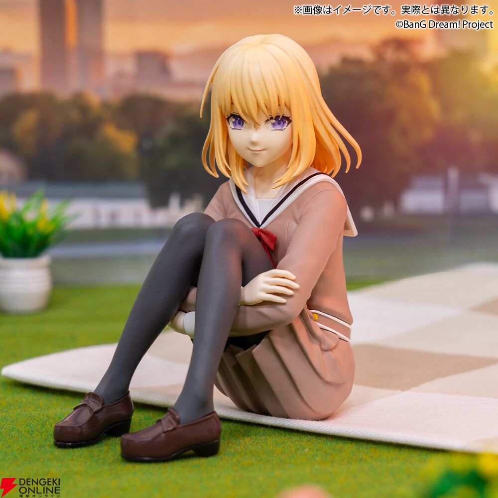 BanG Dream!』より制服姿の“三角 初華”がプライズフィギュア化