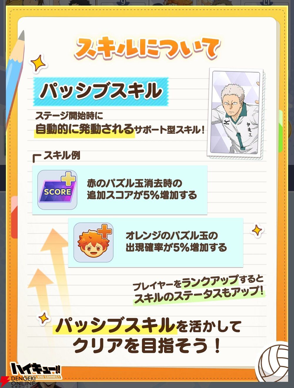 『ハイキュー!! TOUCH AND CONNECT（ハイコネ）』