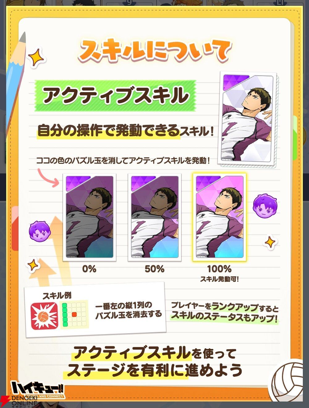 『ハイキュー!! TOUCH AND CONNECT（ハイコネ）』