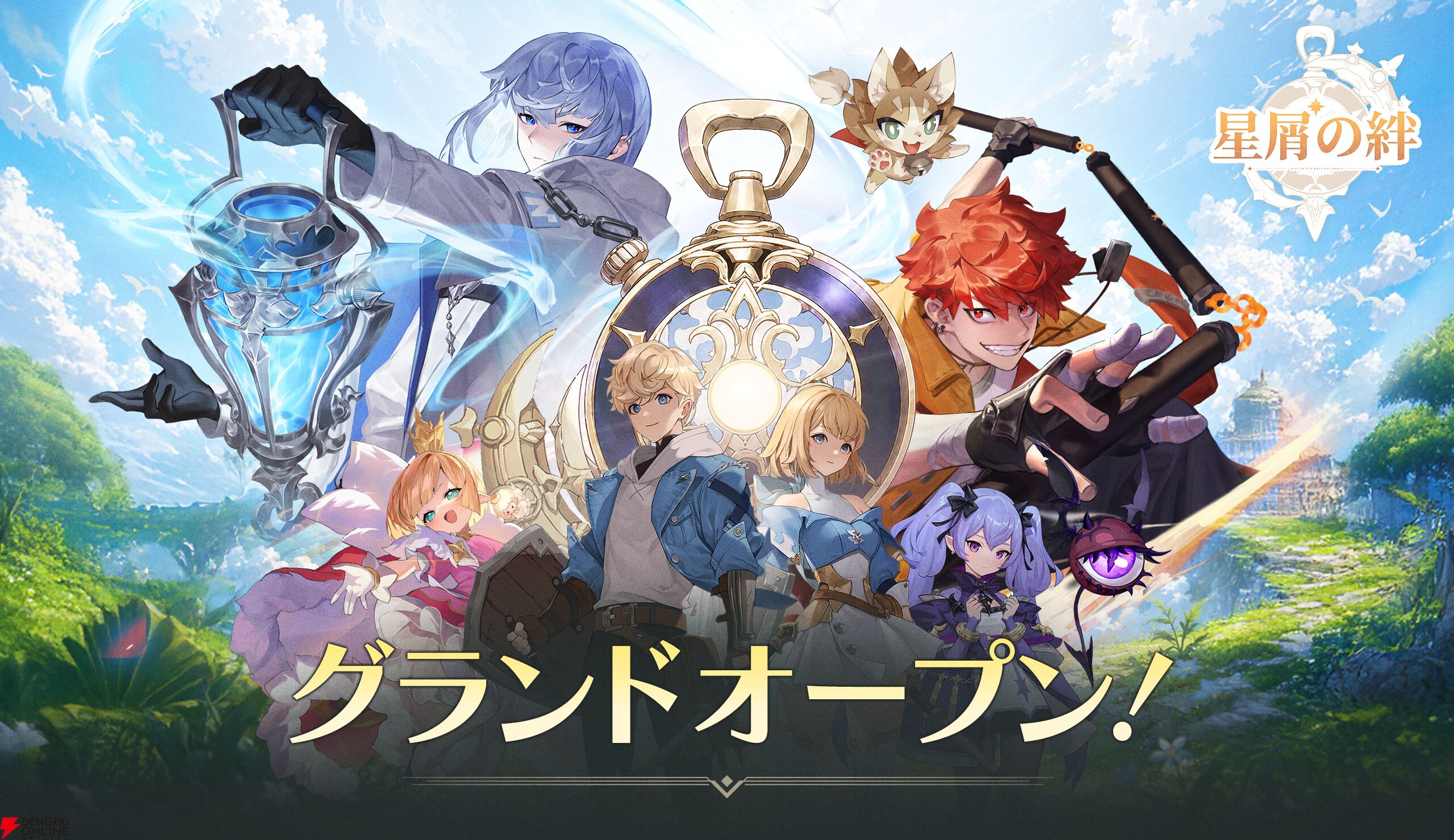 新作収集型RPG『星屑の絆（スターセイラー）』がグローバル配信開始 