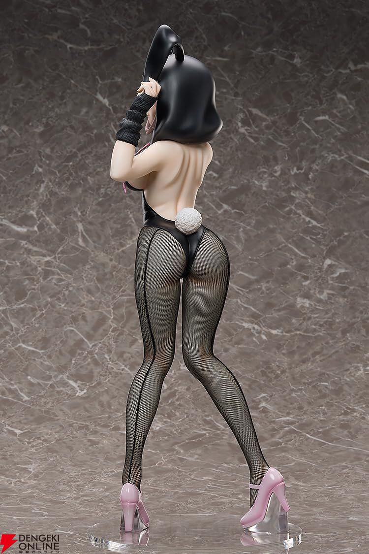 『スーパーダンガンロンパ2』七海千秋がドでかい1/3スケール、全高約59.5cmでフィギュア化。いろんなところをじっくり見たくなるバニー衣装も魅力