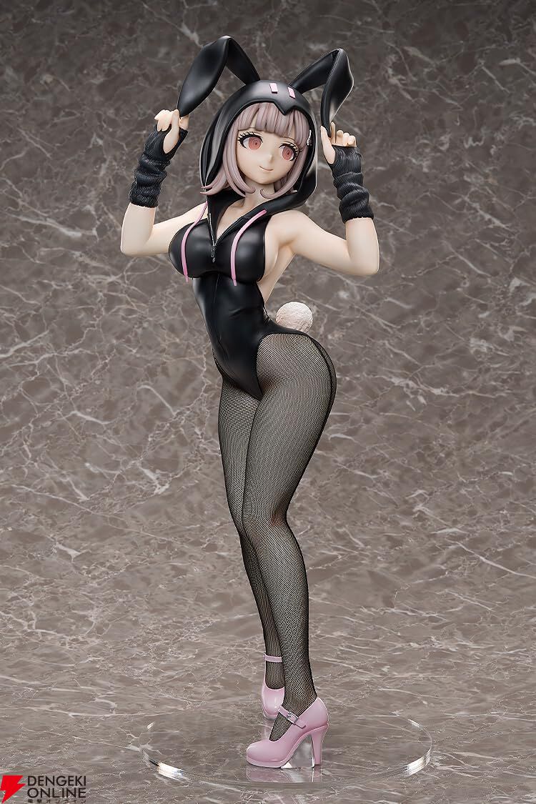 『スーパーダンガンロンパ2』七海千秋がドでかい1/3スケール、全高約59.5cmでフィギュア化。いろんなところをじっくり見たくなるバニー衣装も魅力