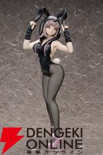 『スーパーダンガンロンパ2』七海千秋がドでかい1/3スケール、全高約59.5cmでフィギュア化。いろんなところをじっくり見たくなるバニー衣装も魅力