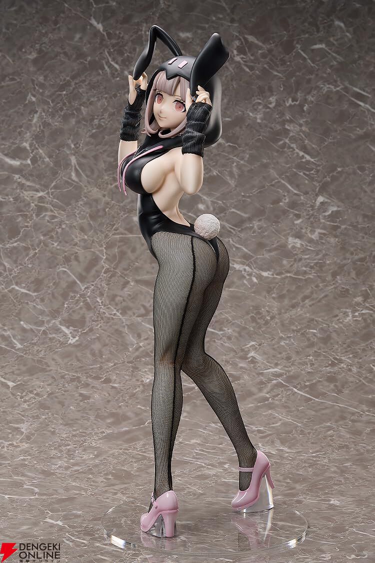 『スーパーダンガンロンパ2』七海千秋がドでかい1/3スケール、全高約59.5cmでフィギュア化。いろんなところをじっくり見たくなるバニー衣装も魅力