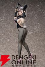 『スーパーダンガンロンパ2』七海千秋がドでかい1/3スケール、全高約59.5cmでフィギュア化。いろんなところをじっくり見たくなるバニー衣装も魅力
