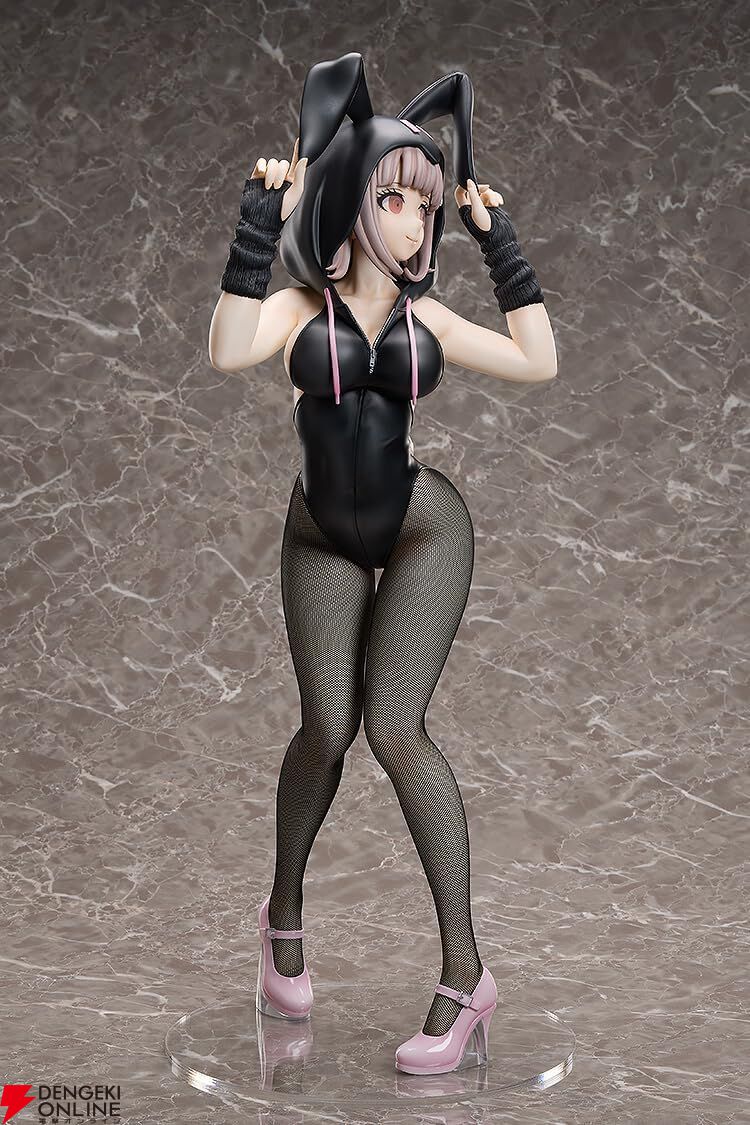 『スーパーダンガンロンパ2』七海千秋がドでかい1/3スケール、全高約59.5cmでフィギュア化。いろんなところをじっくり見たくなるバニー衣装も魅力