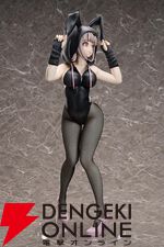 『スーパーダンガンロンパ2』七海千秋がドでかい1/3スケール、全高約59.5cmでフィギュア化。いろんなところをじっくり見たくなるバニー衣装も魅力