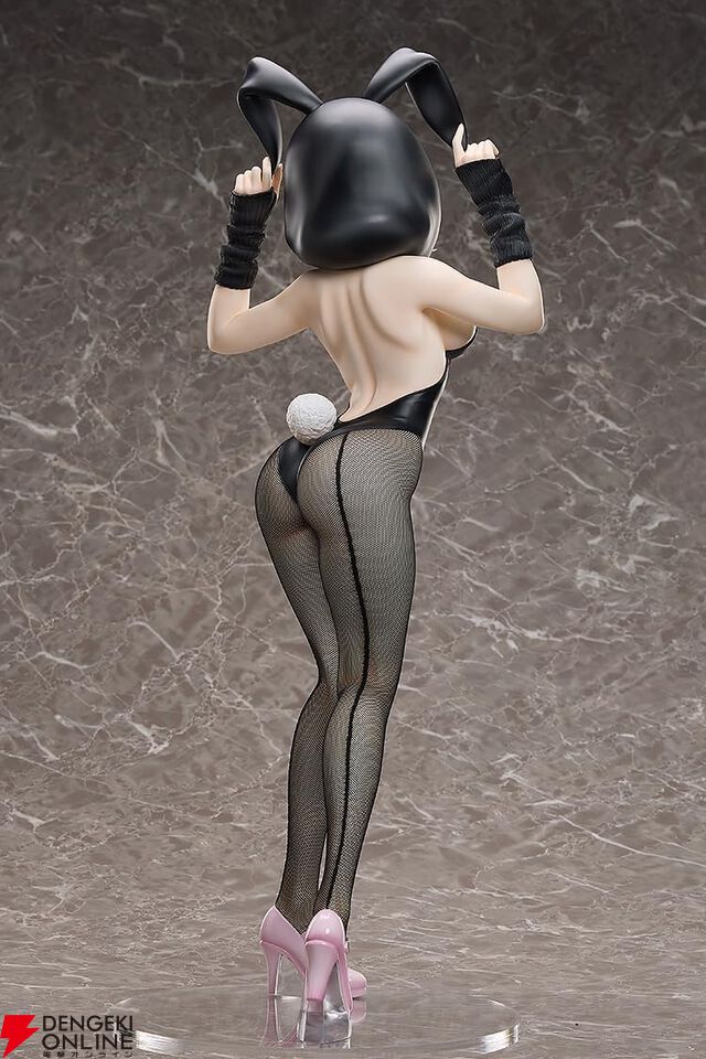 『スーパーダンガンロンパ2』七海千秋がドでかい1/3スケール、全高約59.5cmでフィギュア化。いろんなところをじっくり見たくなるバニー衣装も魅力