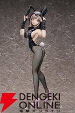 『スーパーダンガンロンパ2』七海千秋がドでかい1/3スケール、全高約59.5cmでフィギュア化。いろんなところをじっくり見たくなるバニー衣装も魅力