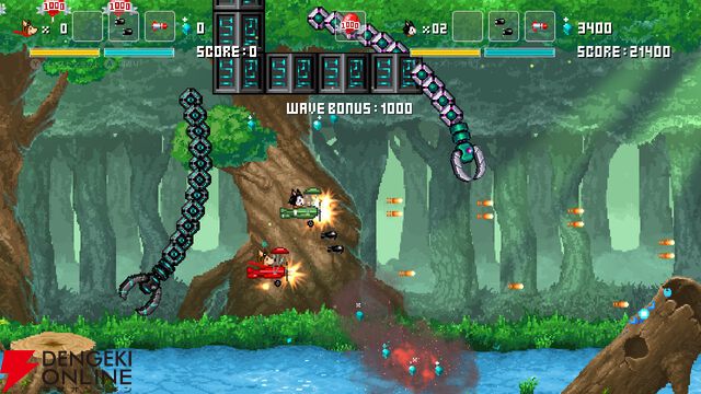 新作STG『ホーギーヒュー』KOU描き下ろしの新規キービジュアルが公開。Switchで10/22発売
