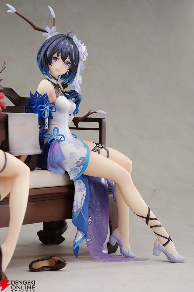 崩壊3rd ゼーレ・双生の彼岸花 墨染の鏡華 Ver. 特典】崩壊3rd ゼーレ・双生の彼岸花 墨染の鏡華 Ver. 1/7 完成