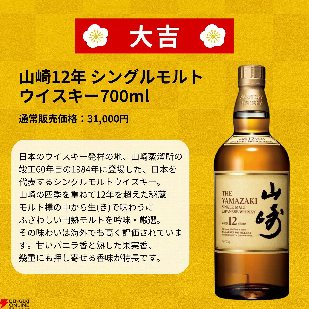 30万円超えのザ・マッカラン200周年ボトルを7,980円で狙えるウイスキーくじ『黄金の強運みくじ』が販売開始
