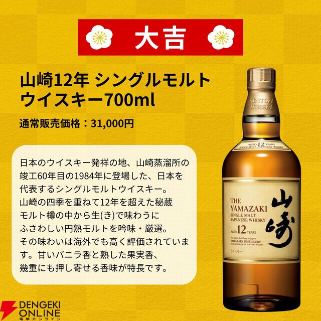 30万円超えのザ・マッカラン200周年ボトルを7,980円で狙えるウイスキーくじ『黄金の強運みくじ』が販売開始