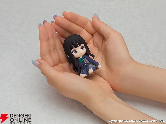 『リコリス・リコイル』ちっちゃかわいい千束とたきなはいかが？ ねんどろいど風デザインのラバーマスコットが予約開始、価格も各1,400円とお手軽