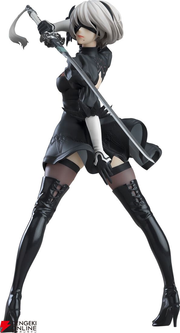 アニメ『NieR：Automata（ニーア オートマタ）Ver1.1a』より、2B＆9Sが『POP UP  PARADE（ポッパレ）』シリーズでフィギュア化。精巧な造形をぜひ並べて飾って！ - 電撃オンライン