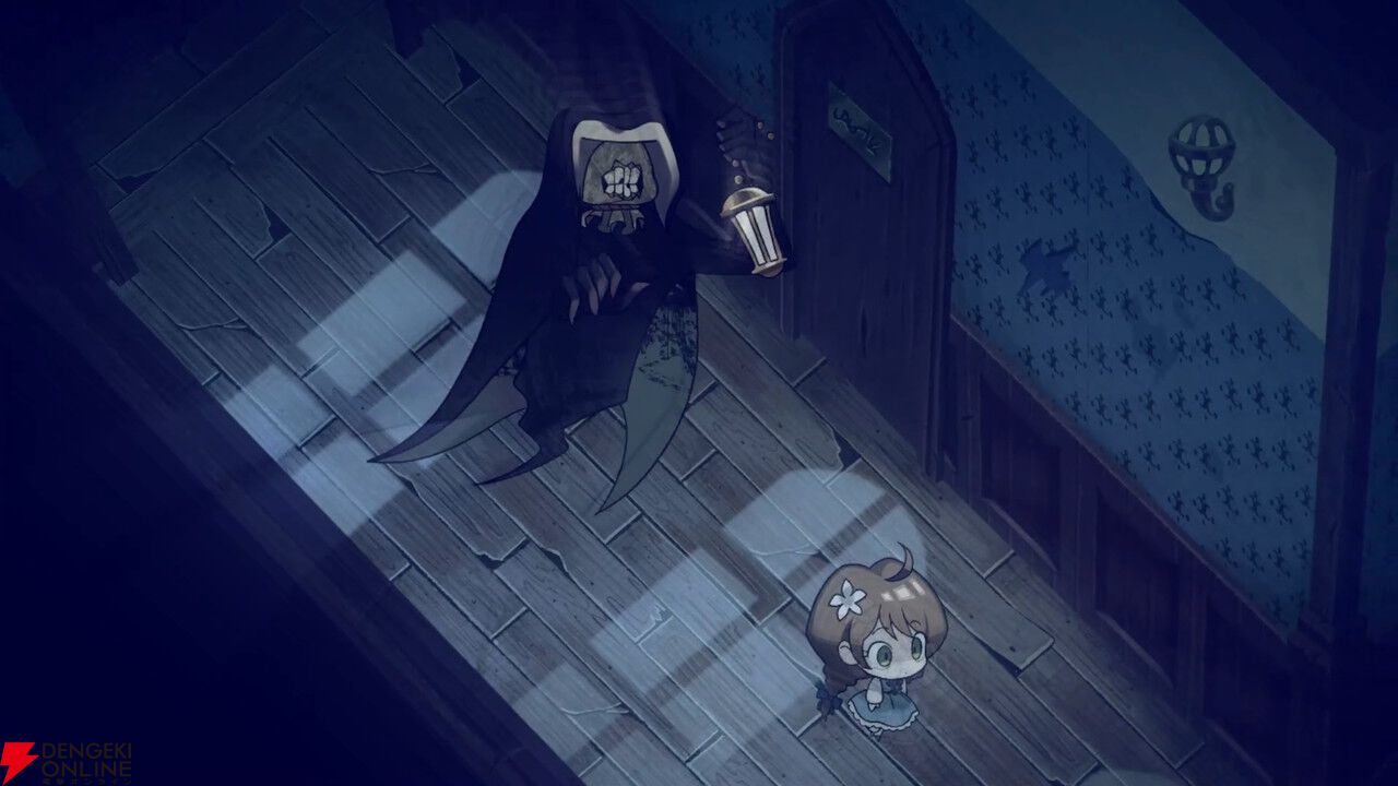 全編手描きアニメーションで描かれるサバイバルホラー『Moonlight Pale』今冬発売。少女たちの悪夢が幕を開ける